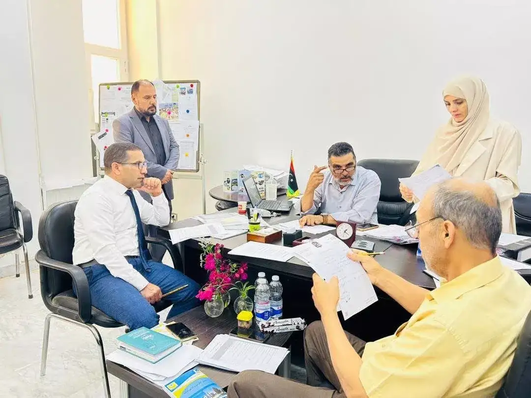 زيارة لجنة الجودة للاعتماد المؤسسي