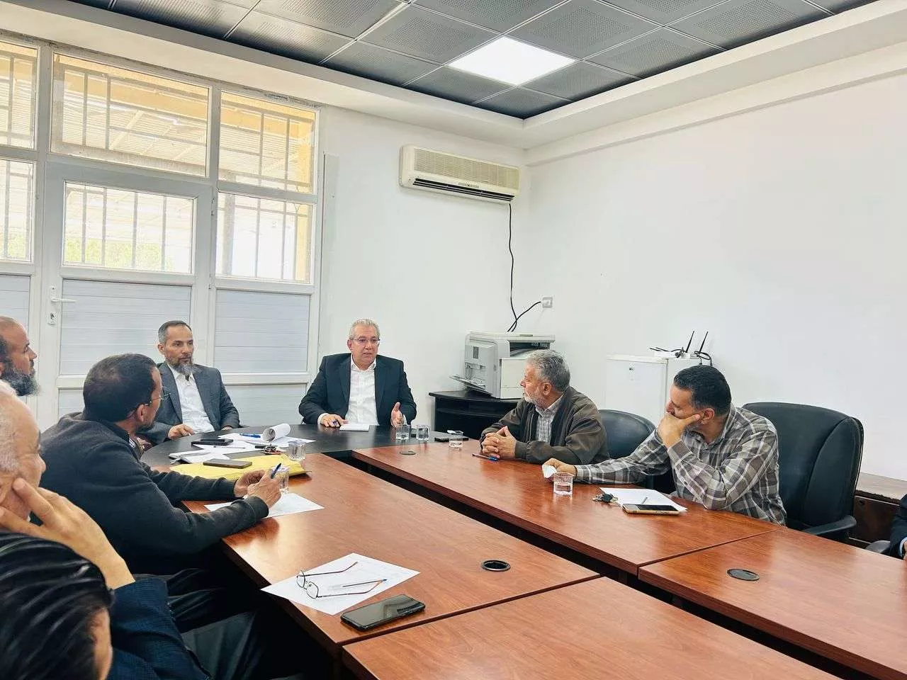 الاستعداد لاستقبال فريق التدقيق المكلف من المركز الوطني لضمان الجودة واعتماد المؤسسات التعليمية والتدريبية
