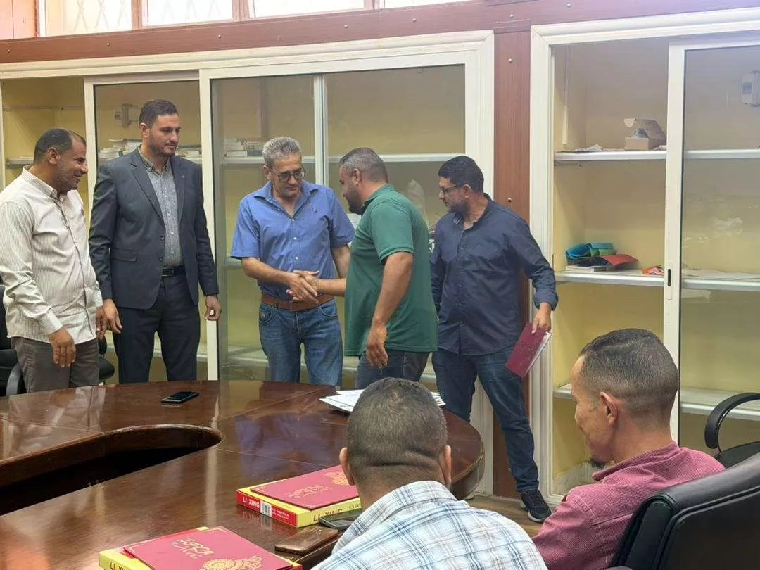Today, Monday, October 22, 2025, a training workshop was held targeting office directors and general administration staff at Gharyan University.
