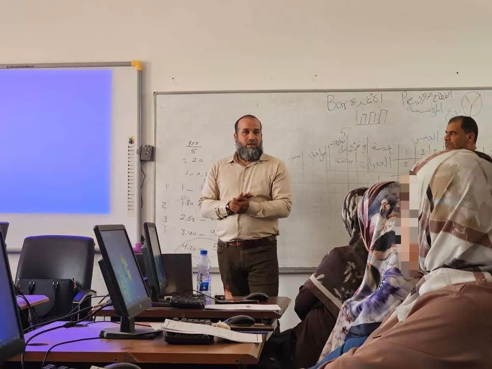انطلاق الدورة التدريبية لأعضاء هيئة التدريس في SPSS