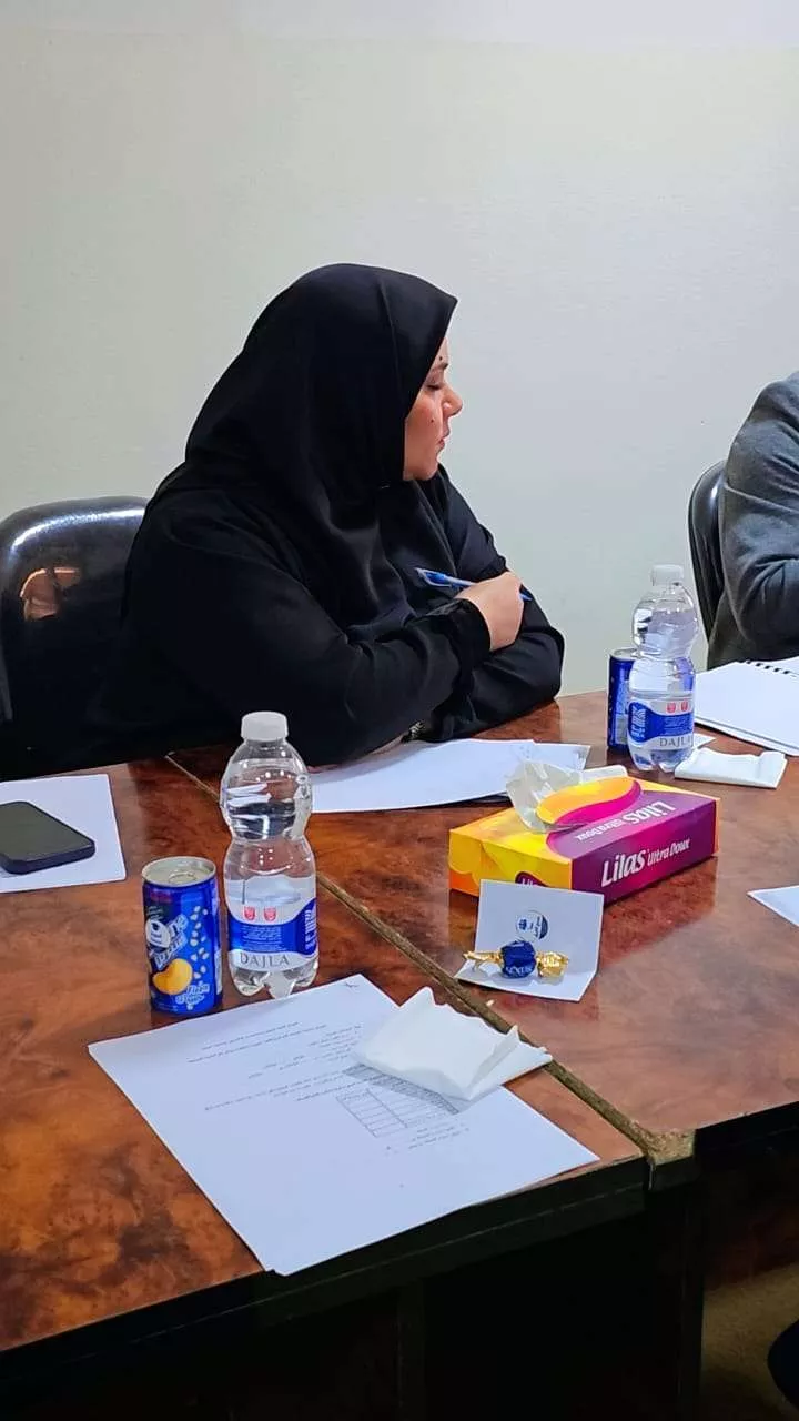 زيارة فريق المتابعة والتدقيق المكلف من اللجنة العليا لضمان الجودة والاعتماد الأكاديمي بالجامعة لكلية الآداب