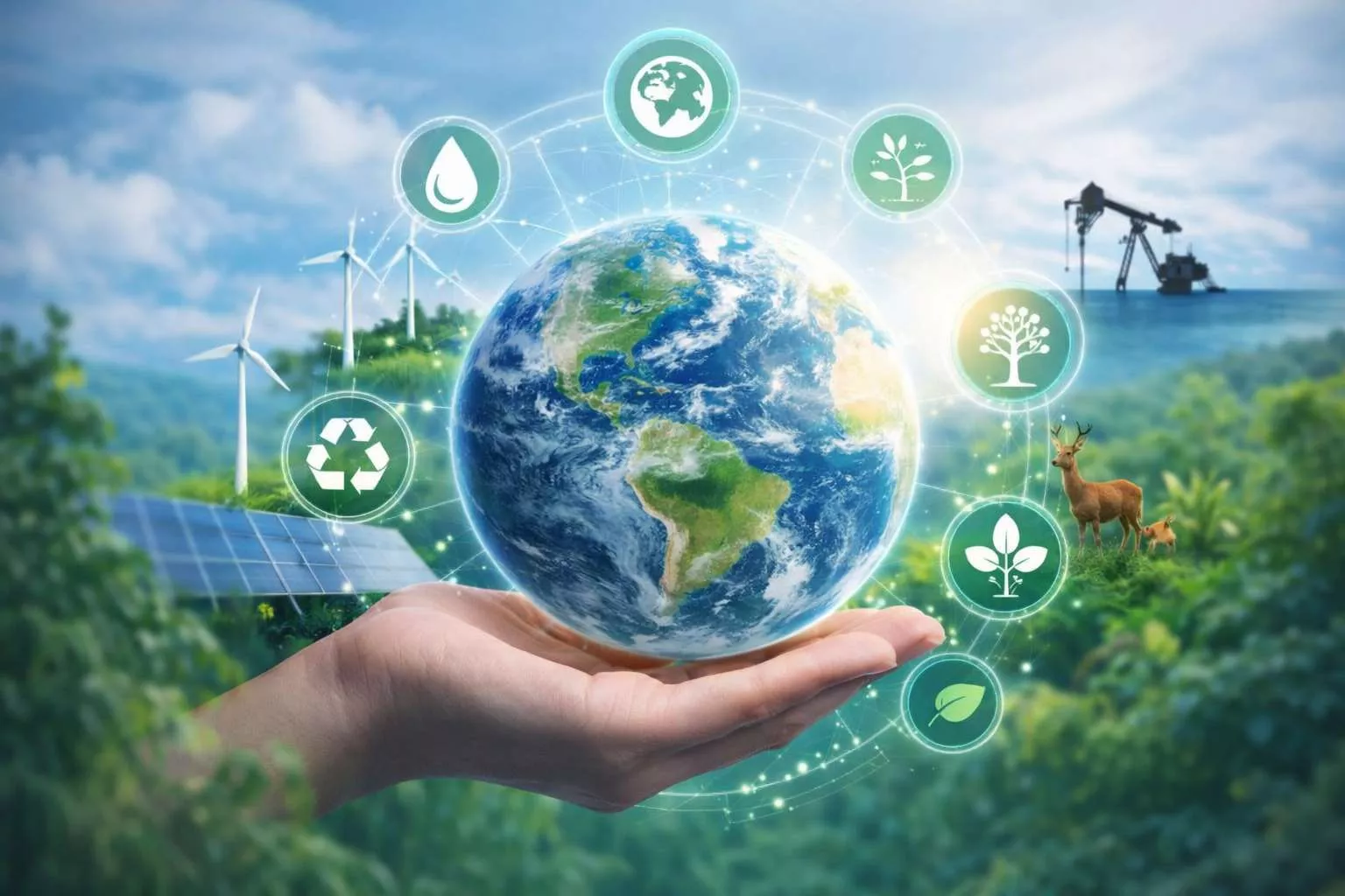 نشرة تعريفية مختصرة عن قسم علوم البيئة والموارد الطبيعية