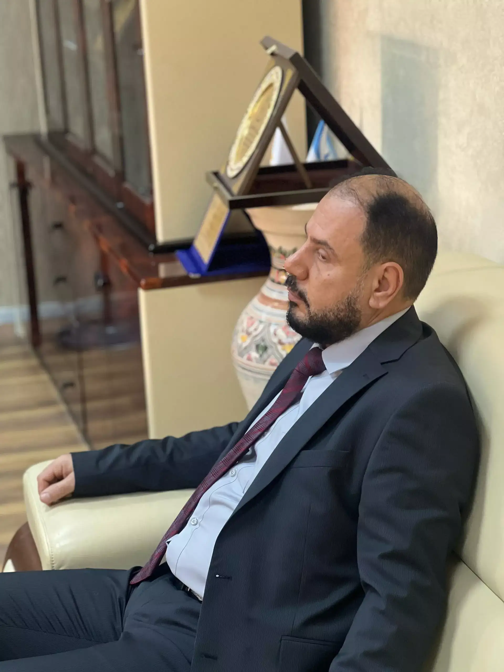 زيارة فريق التدقيق من المركز الوطني لضمان الجودة إلى كلية الآداب – الأصابعة بجامعة غريان