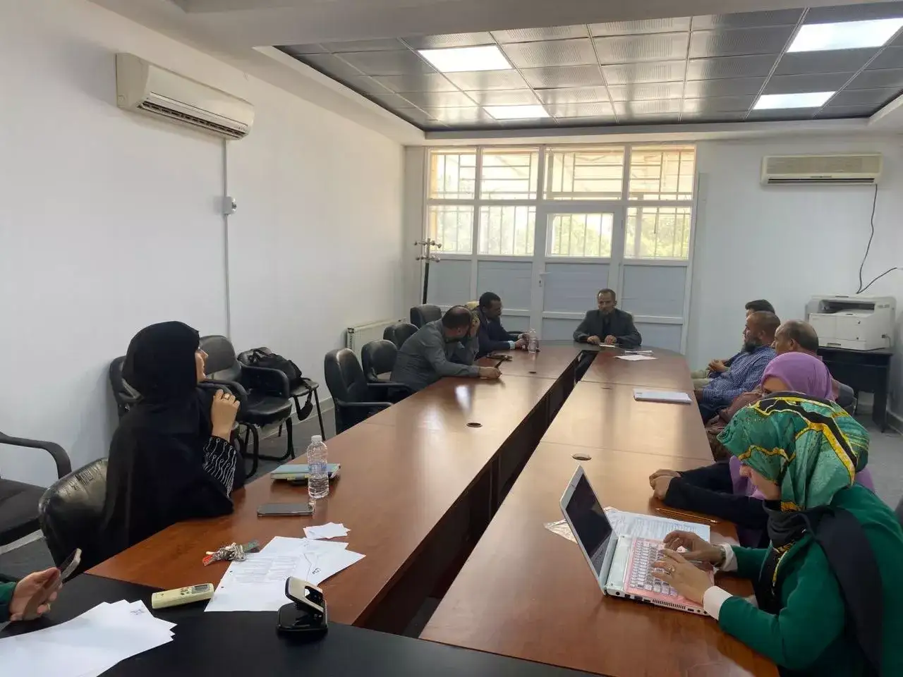 الاستعداد لاستقبال لجنة الاعتماد المؤسسي لكلية العلوم