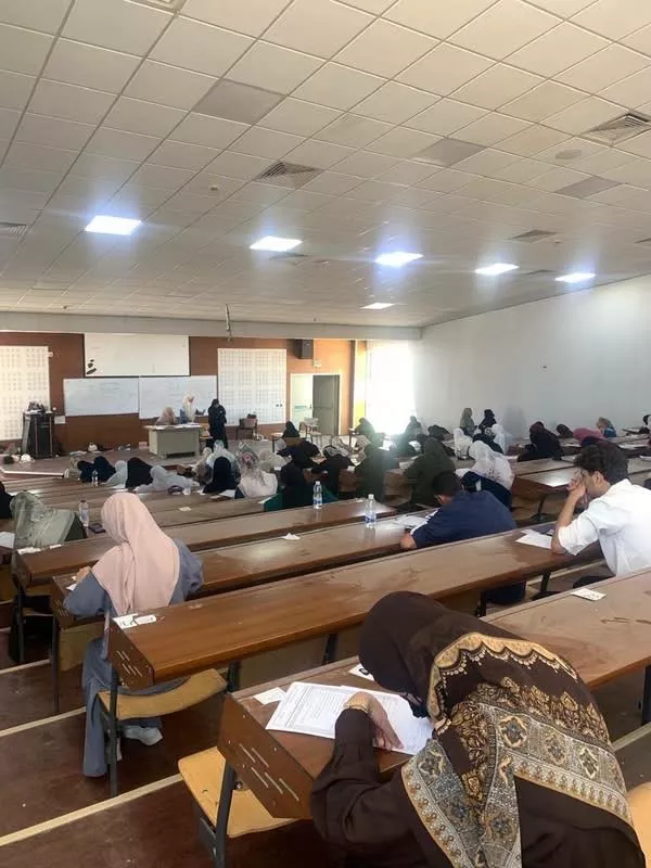 انطلاق الامتحانات النهائية بكلية العلوم - غريان لفصل الربيع 25/26