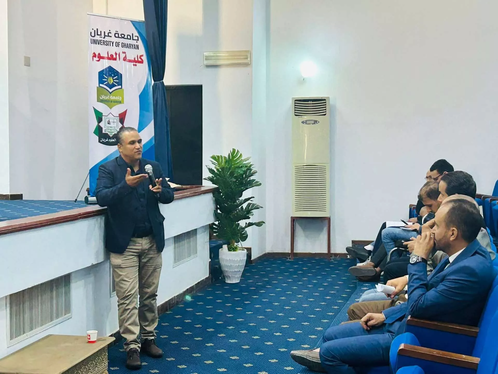 #ندوة_علمية_توعوية_بكلية_العلوم – غريان بعنوان: “الريكتسيا… من التعريف إلى التشخيص والوقاية … رؤية علمية توعوية”