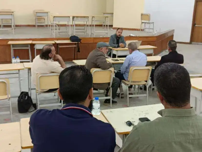 ورشة عمل حول الآليات والاجراءات التنفيذية في كلية التربية غريان