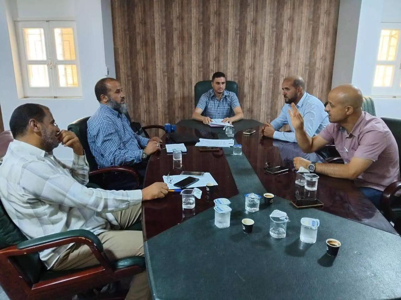 الاجتماع السادس للجنة التدريب بالجامعة