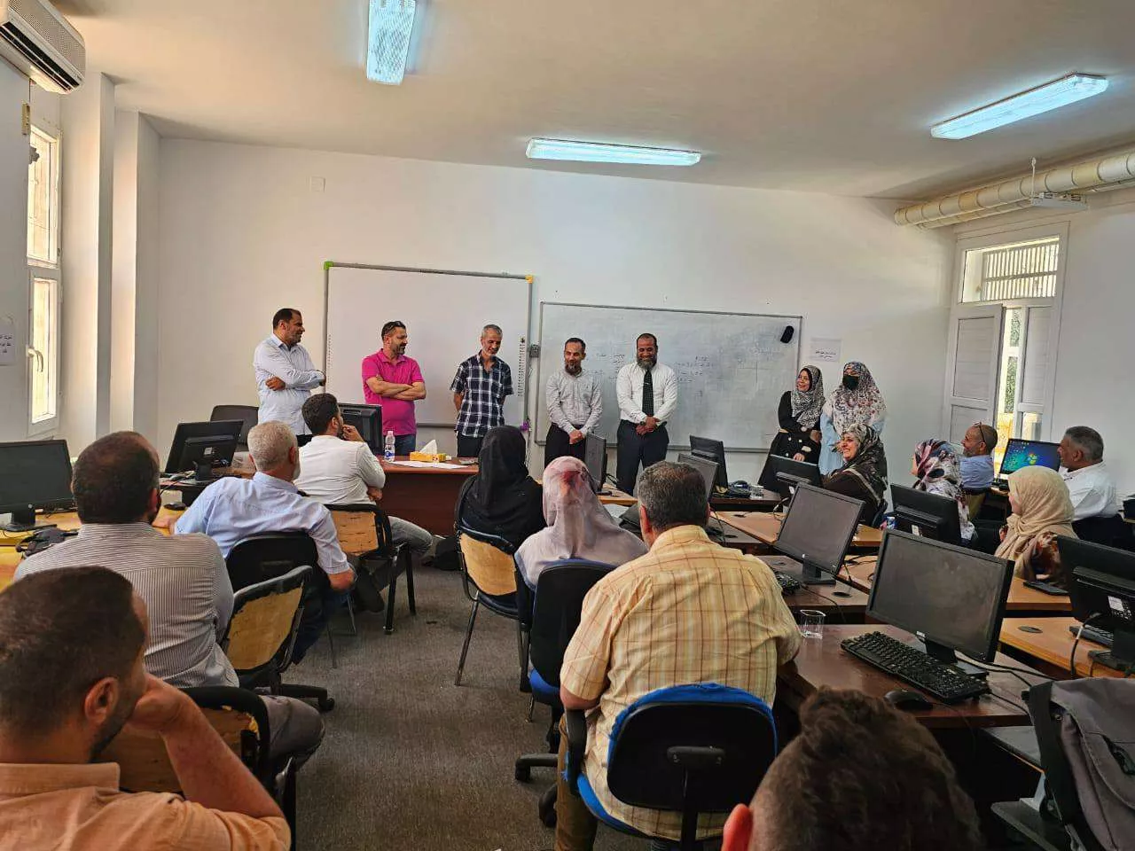 اختتام الدورة التدريبية للتحليل الاحصائي لاعضاء هيئة التدريس