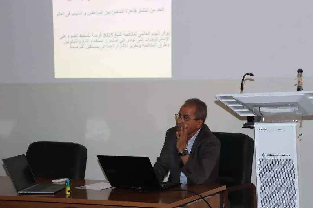 فعالية توعوية في كلية الطب البشري بمناسبة اليوم العالمي للامتناع عن التدخين