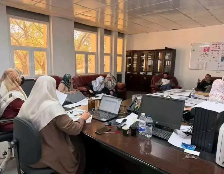 متابعة ملف الاعتماد البرامجي بكلية العلوم غريان