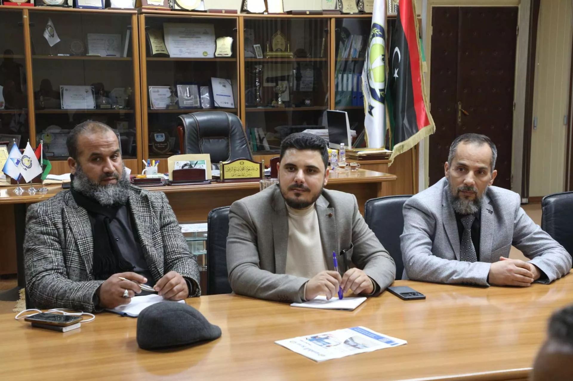 News - A High-Level Delegation from Gharyan University Visits Sebha ...