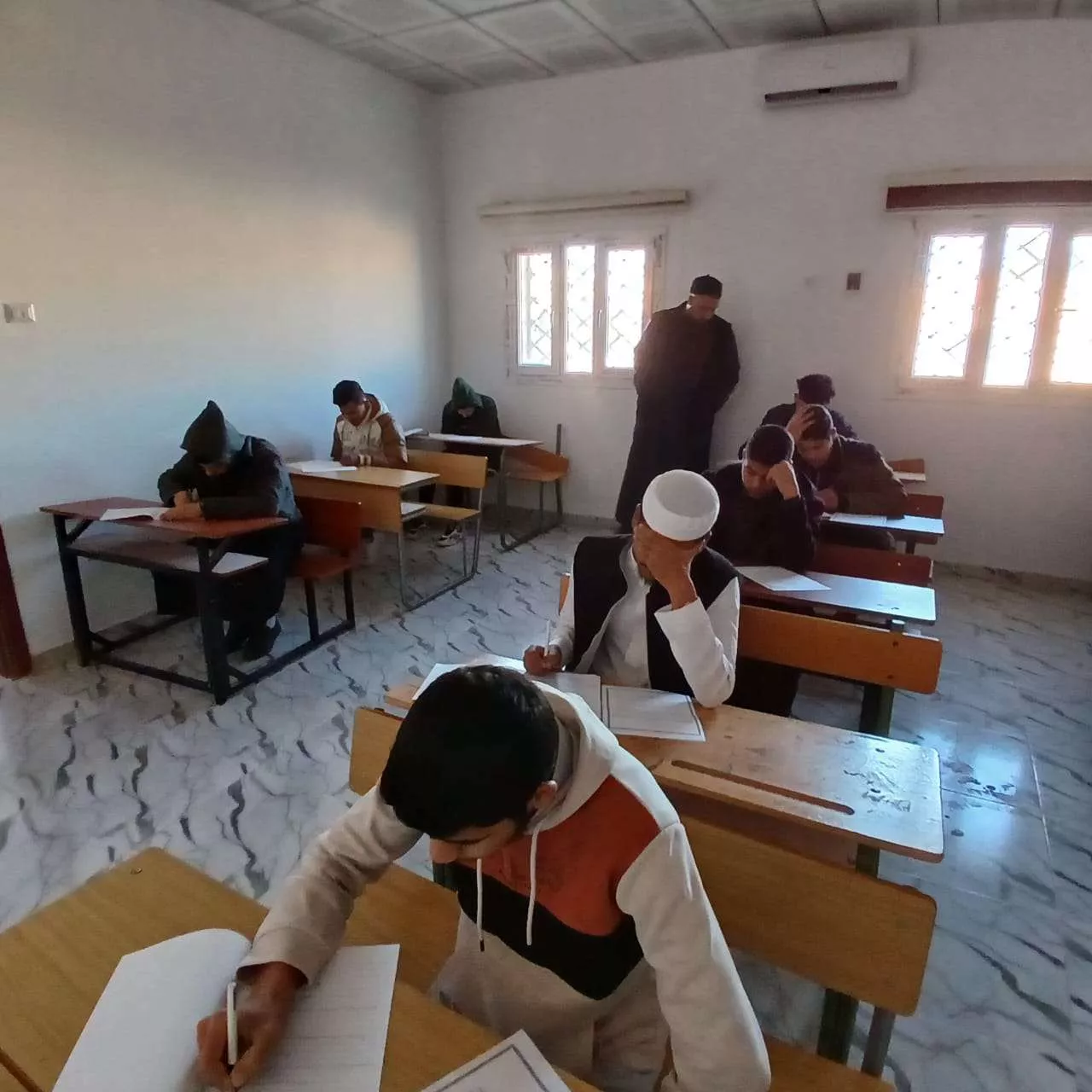 انطلاق الامتحانات النهائية للفصل الدراسي الخريف بكلية التربية مزدة – جامعة غريان للعام الجامعي 2026/2025م