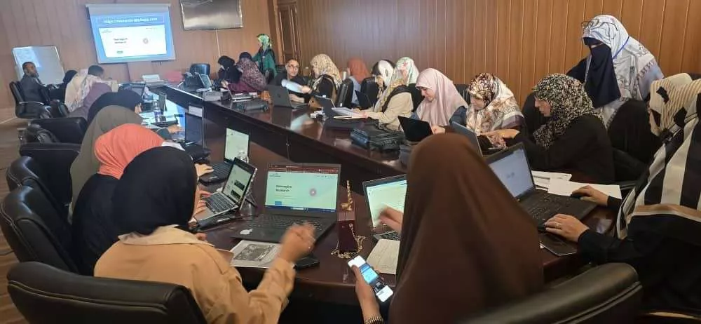 انطلاق ورشة عمل الذكاء الاصطناعي بجامعة غريان بمشاركة واسعة