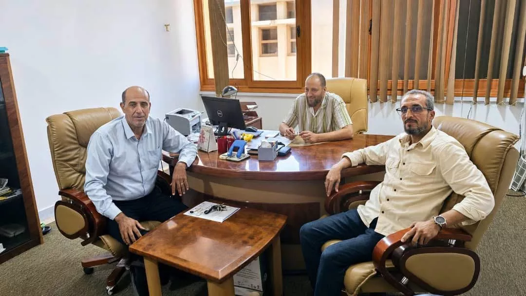 متابعة مستجدات اتفاقية التعاون بين جامعة غريان والمركز الليبي المتقدم للتحاليل الكيميائية