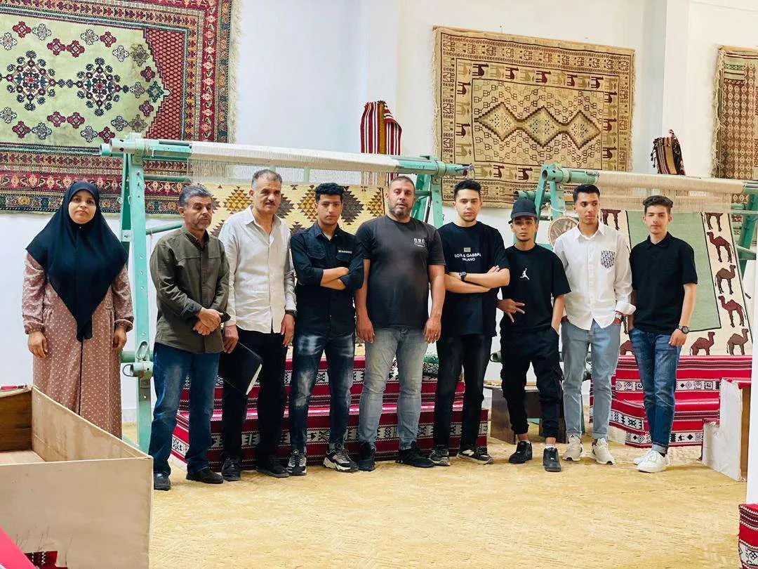 زيارة ميدانية فى مادة الصناعات التقليدية