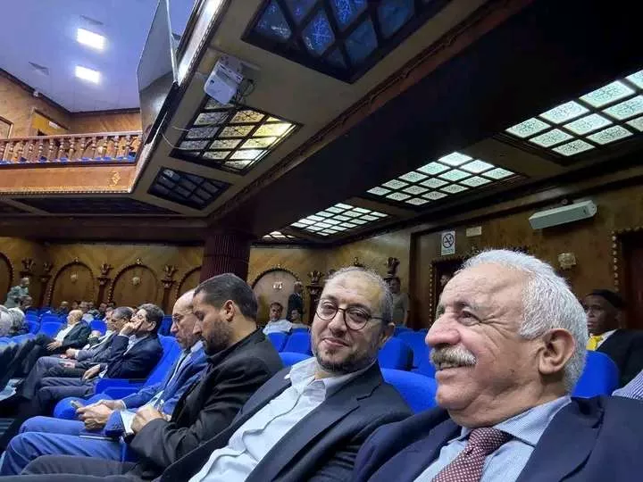 مشاركة ‏السادة رئيس الجامعة و وكيل الجامعة للشؤون العلمية  ومدير مكتب التعاون الدولي اليوم في فعالية الإطار الوطني لتعزيز قابلية توظيف الخريجين في ليبيا.