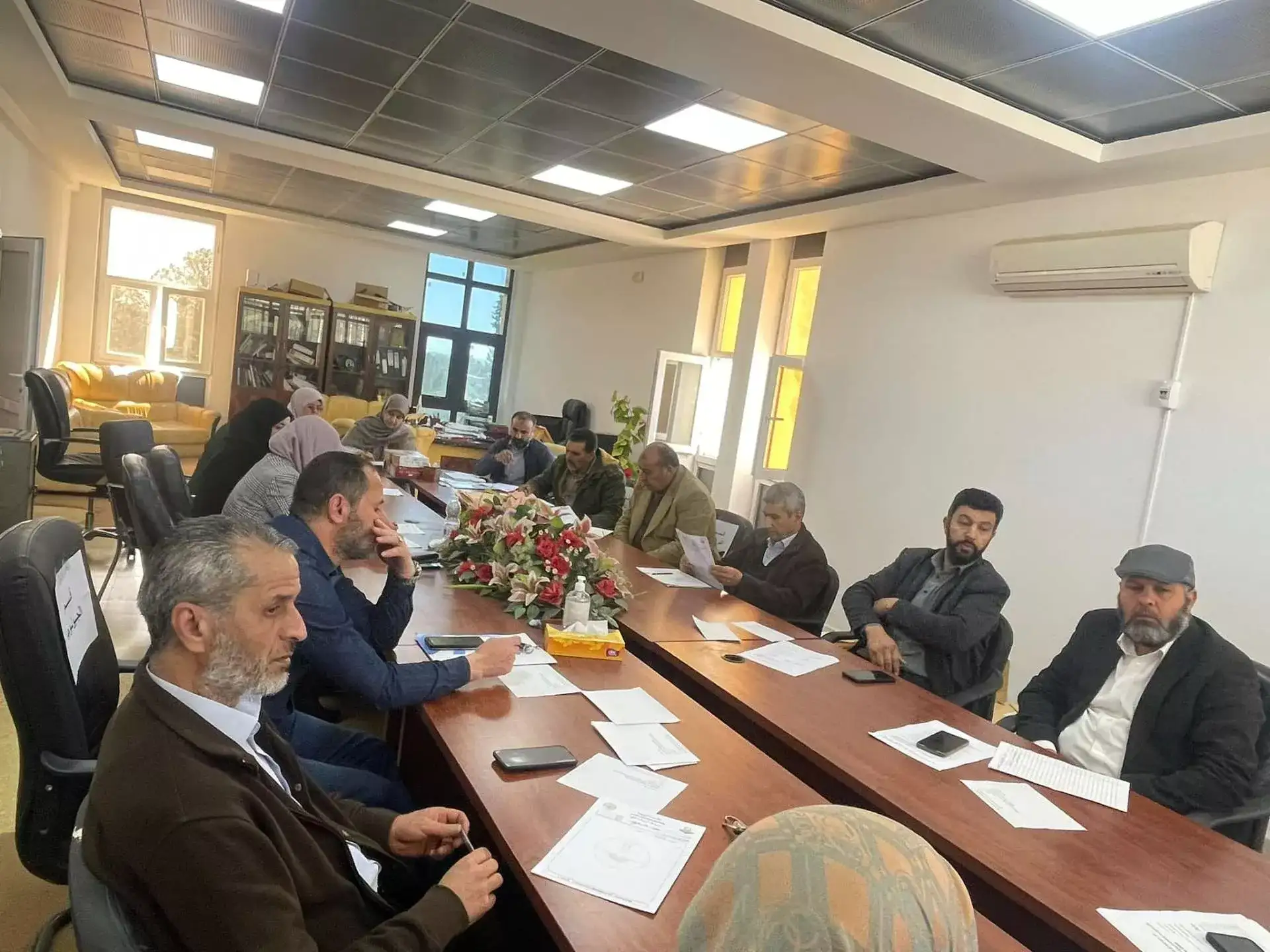 إجتماع مجلس الكلية الدوري الثامن لفصل الخريف لسنة 2023-2024