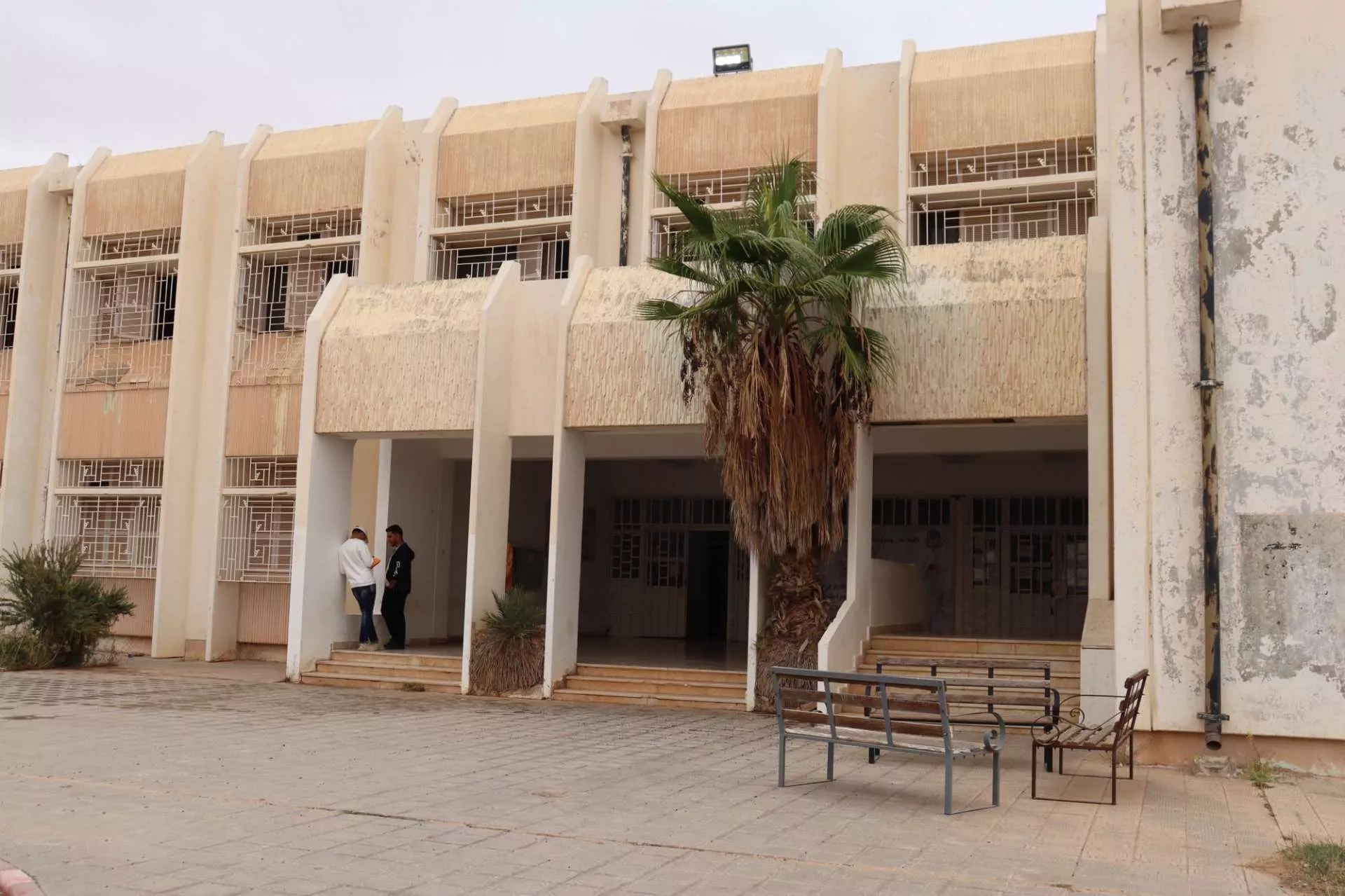 زياره إعلامي جامعة غريان الى  كلية طب الأسنان 🦷