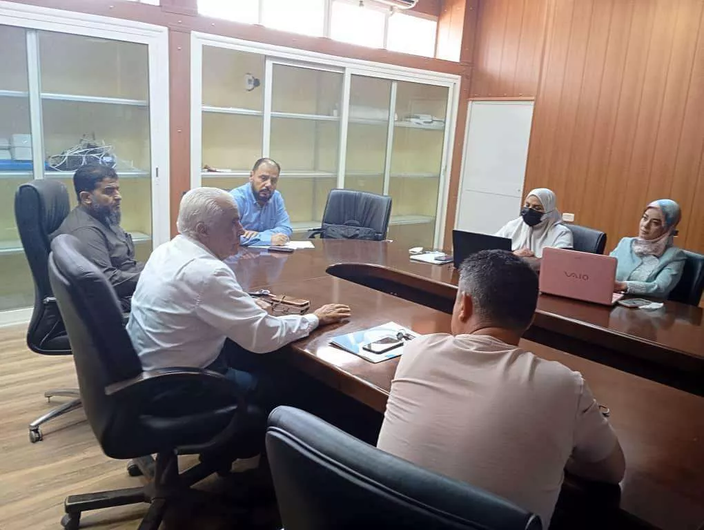 اجتماع دوري لرؤساء أقسام الجودة بكليات جامعة غريان