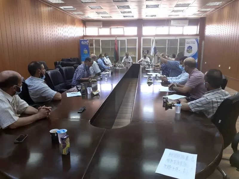 الاجتماع الأول للجنتين العلمية والتحضيرية الخاصة بمؤتمر (زيت الزيتون القيمة الاقتصادية والغذائية.. الآفاق المستقبلية)|