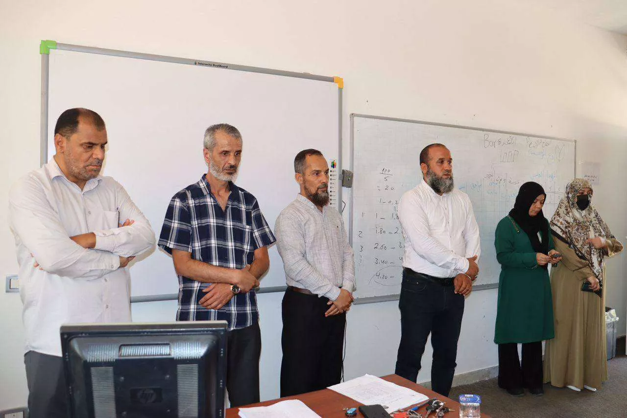 انتهاء الدورة التدريبية للتحليل الاحصائي للموظفين