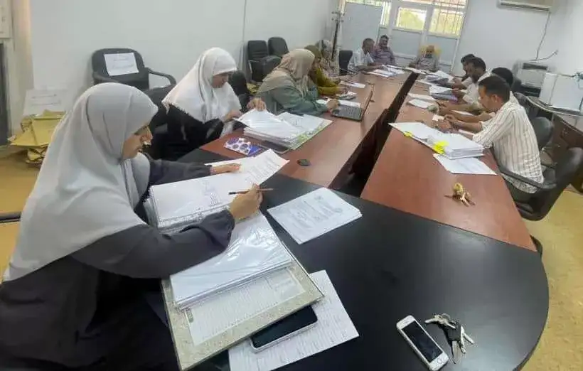 اجتماع لجنة الجودة بكلية العلوم غريان