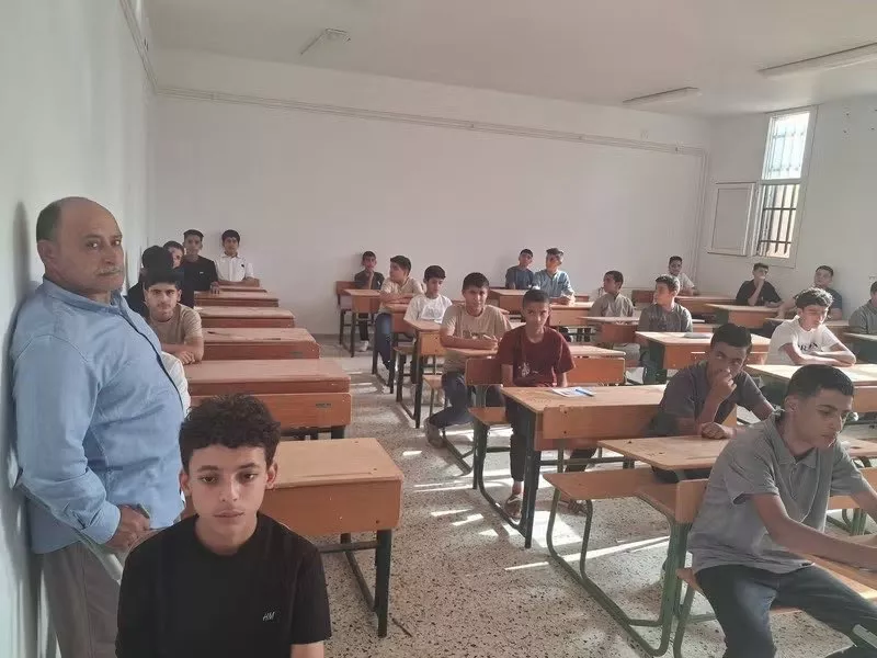 كلية العلوم – غريان تحتضن امتحان المفاضلة لمعهد النفط للتأهيل والتدريب