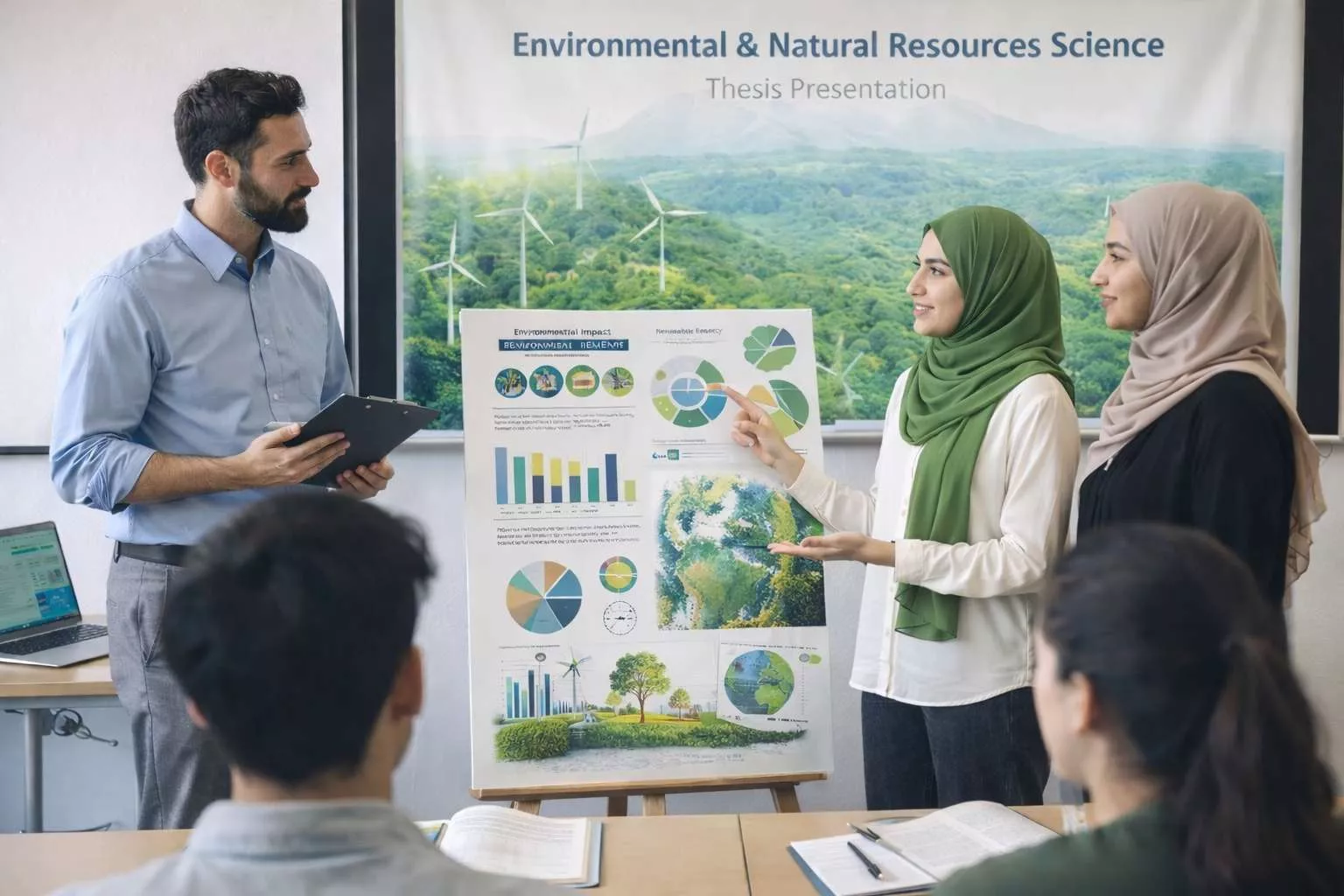 مناقشة مشروع تخرج