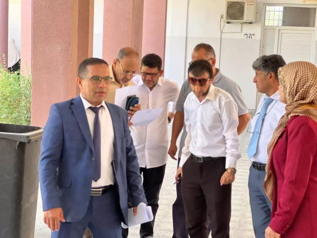 استمرار عملية التدقيق لليوم الثاني من اللجنة المكلفة من مركز ضمان الجودة