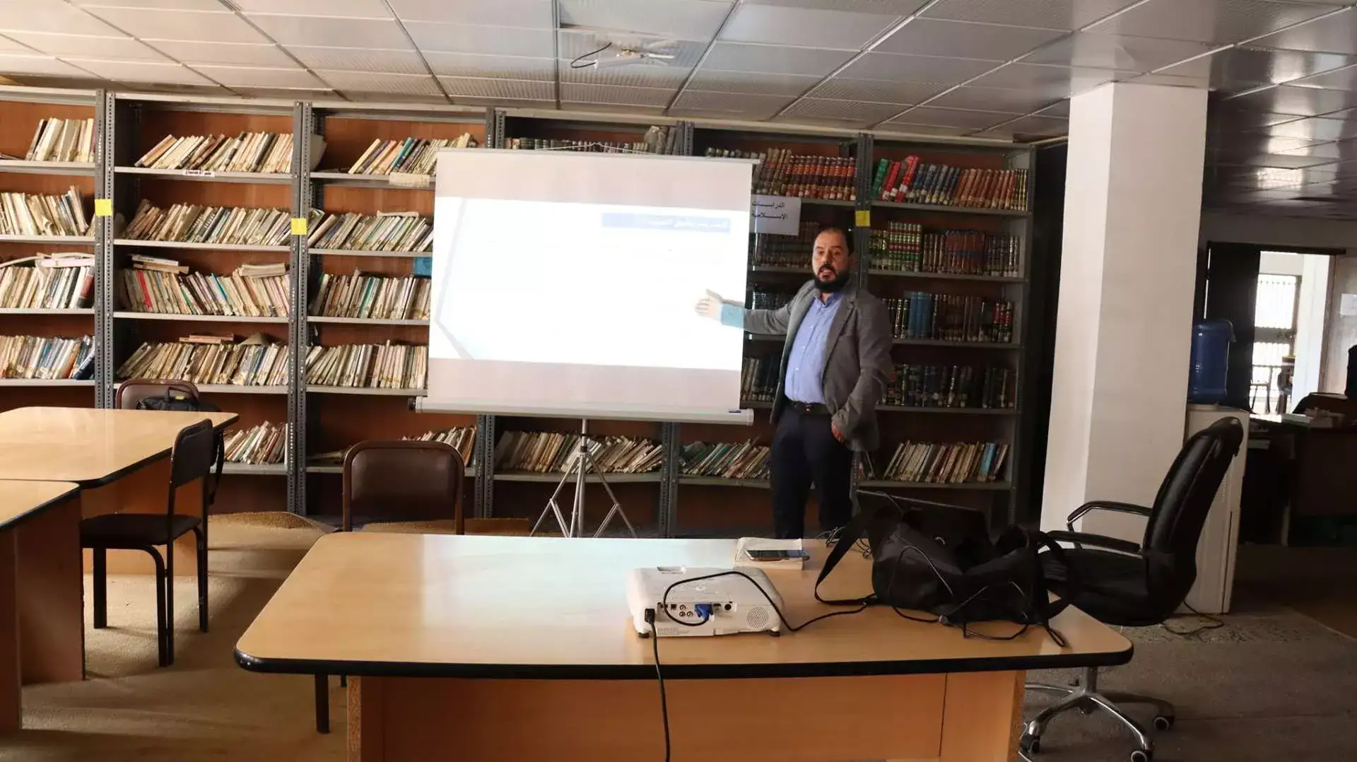 كلية العلوم غريان تنظم ورشة عمل حول الجودة بعنوان (التقديم على الاعتماد المؤسسي