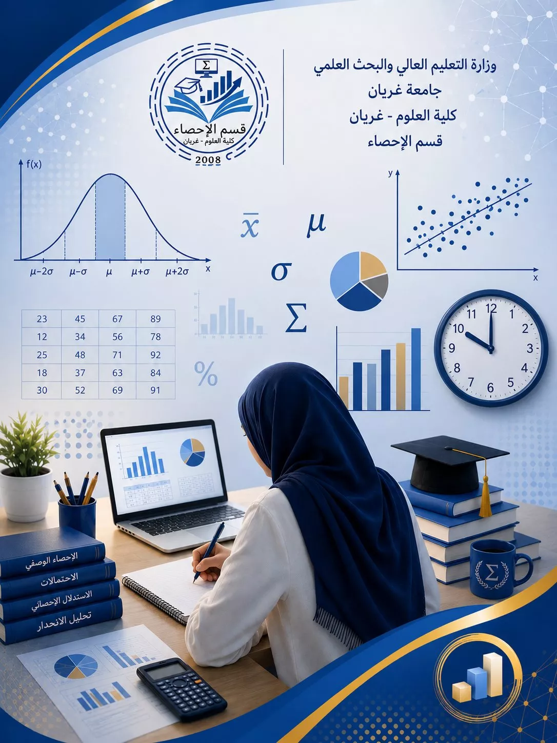 إلى طالبات قسم الإحصاء