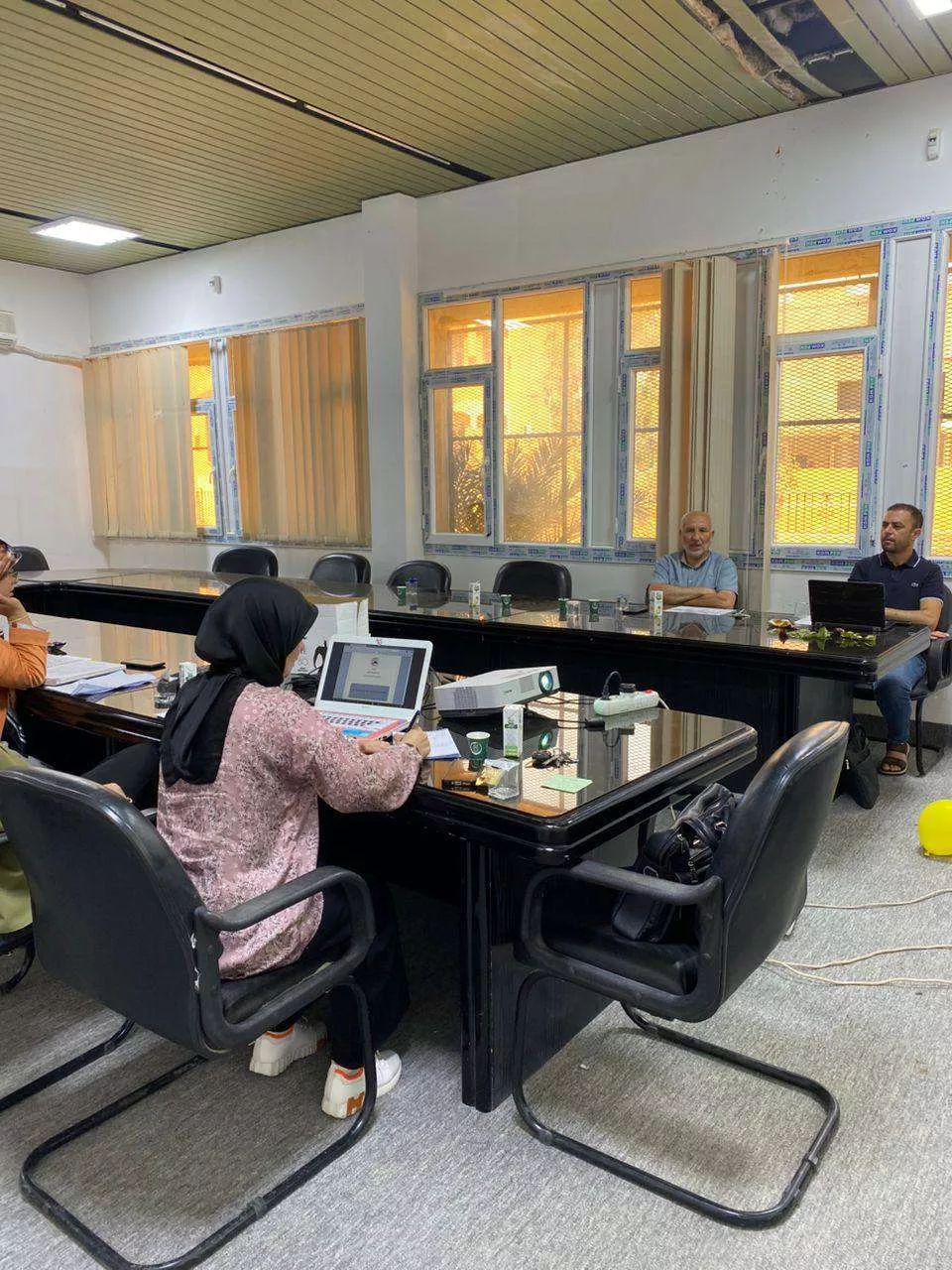 🔷 اجتماع برئاسة مكتب الجودة