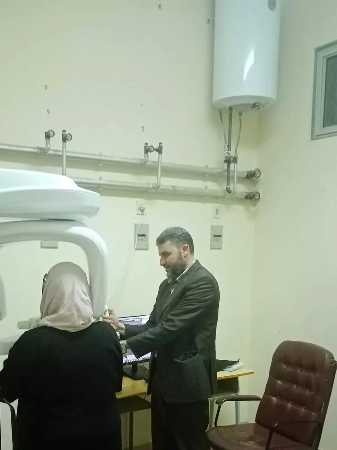 تركيب وتشغيل جهاز أشعة ثنائي الأبعاد panoramic radiograph