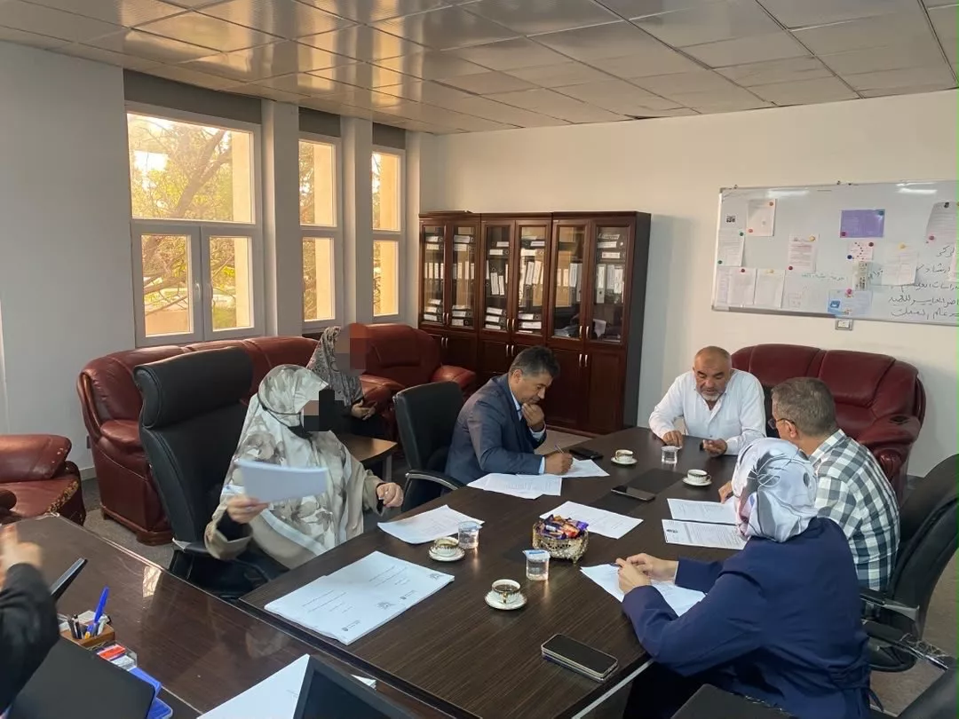 زيارة اللجنة الجامعية المكلفة بمتابعة ملف الجودة إلى كلية العلوم/غريان
