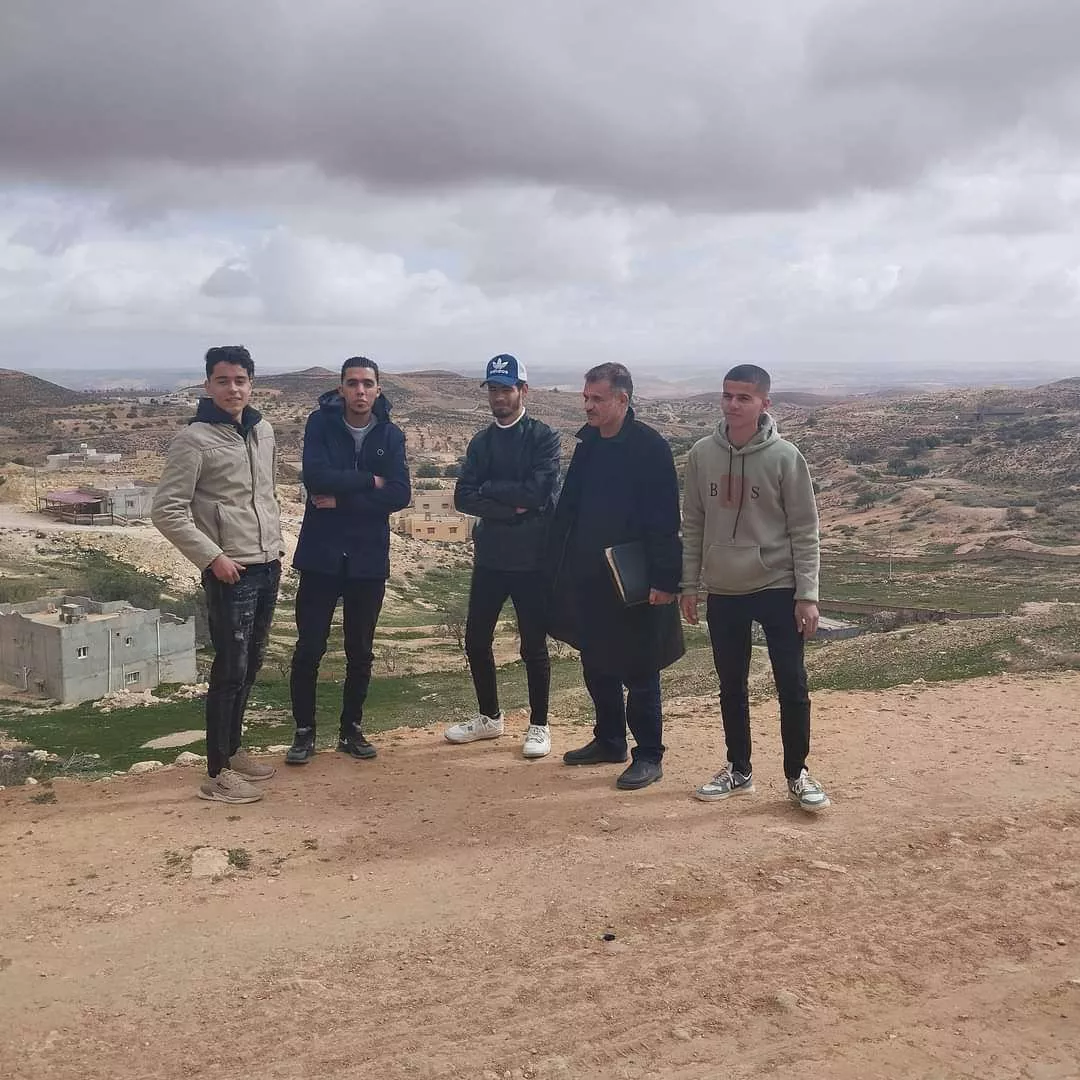 A field visit to Gharyan Palace, the village of Al-Kulaibah, the village of Al-Masoufin, and the Shatan Mosque