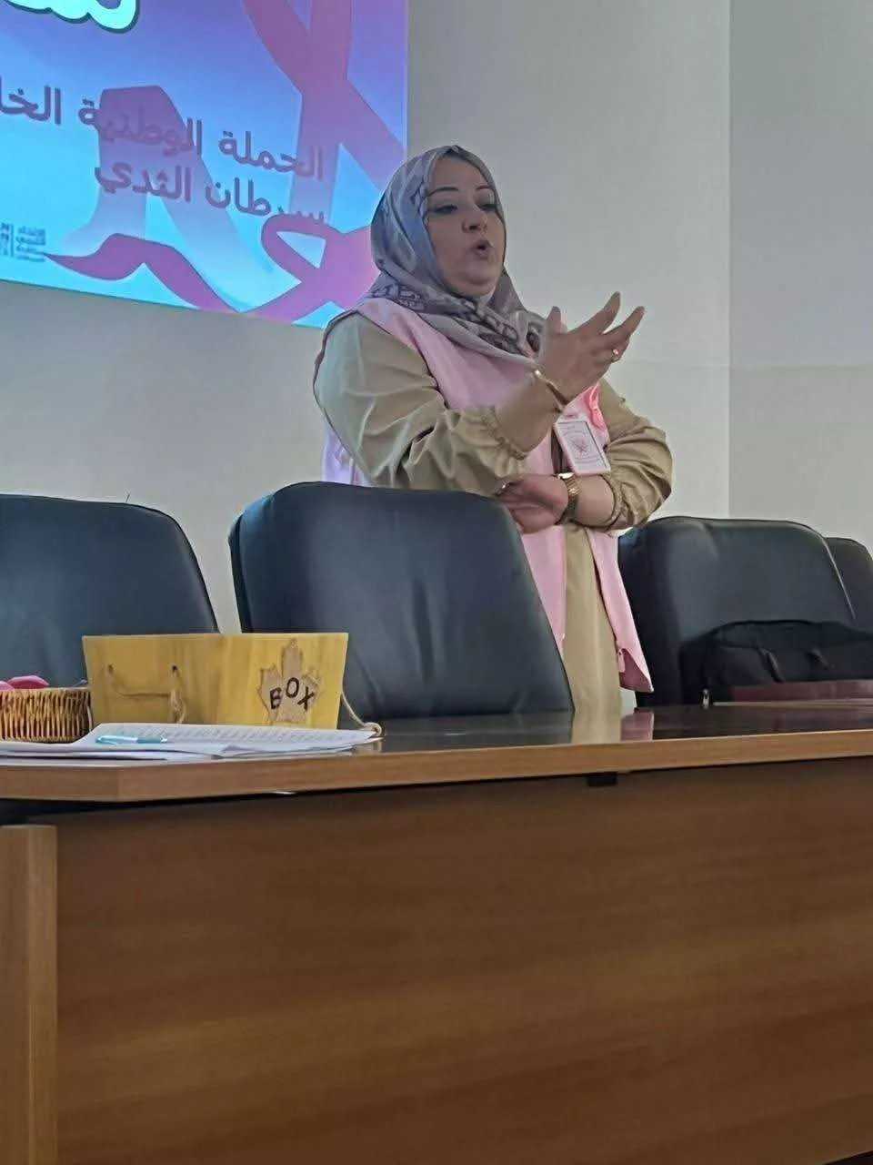 Awareness campaign for early detection of breast cancer