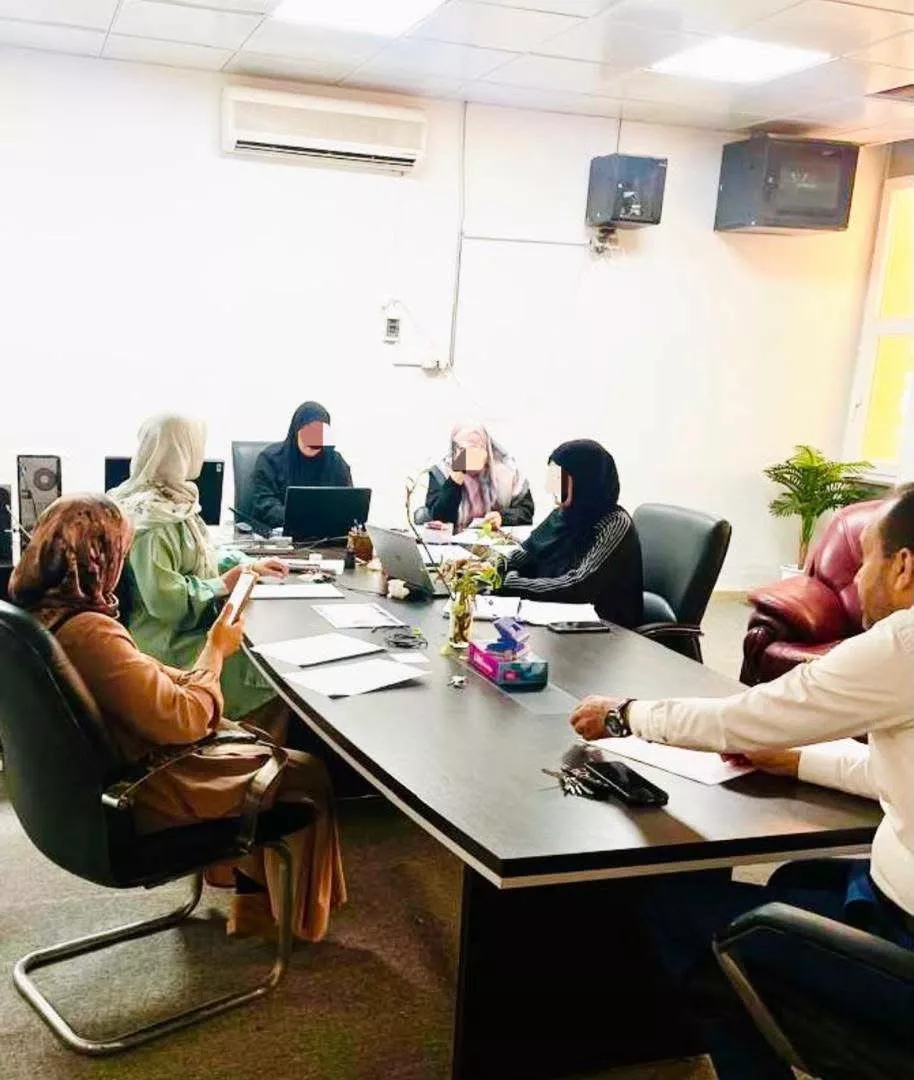 اجتماع متابعة لاستكمال متطلبات التقديم للاعتماد البرامجي بكلية العلوم – غريان