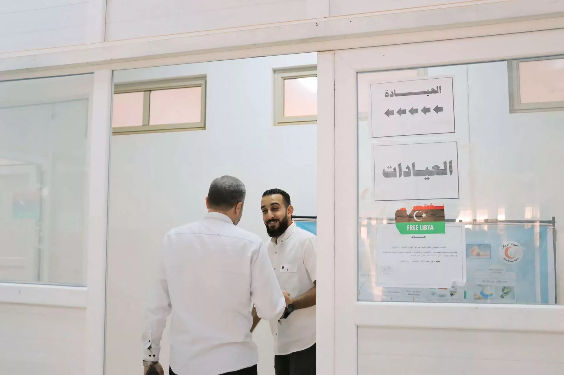 زياره إعلامي جامعة غريان الى  كلية طب الأسنان 🦷